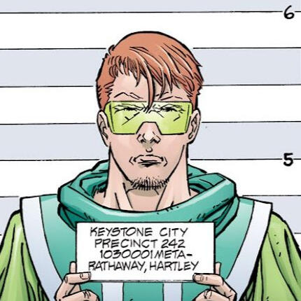 a digital illustration by helen mask of hartley rathaway for dc pride 2024.